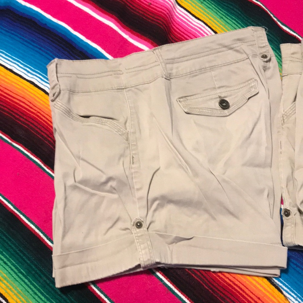 Tan shorts